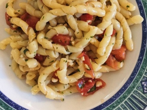 Ricetta Busiate al pesto trapanese